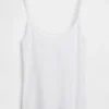 Crop-Top mit Pointelle-Muster
