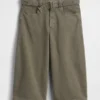 Culotte-Hose mit mittlerer Leibhöhe und Gürtel