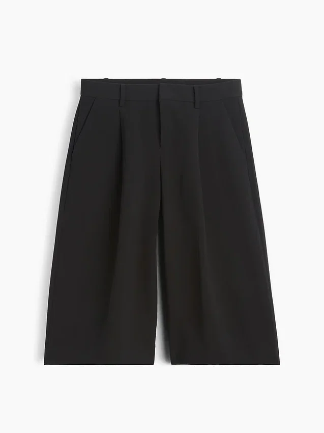 Culotte-Hose mit niedriger Leibhöhe