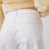 Culotte-Jeans mit hoher Leibhöhe