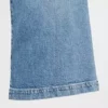 Culotte-Jeans mit hoher Leibhöhe