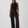 Curvy 365 Hoch taillierte Plisseehose