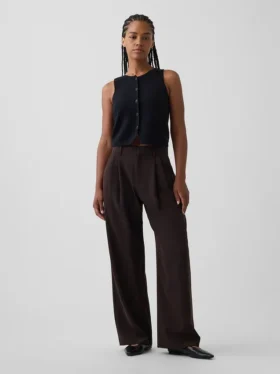 Curvy 365 Hoch taillierte Plisseehose