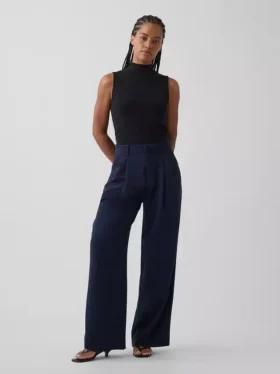 Curvy 365 Hoch taillierte Plisseehose