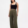Curvy 365 Hoch taillierte Plisseehose
