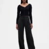 Curvy 365 Hoch taillierte Plisseehose