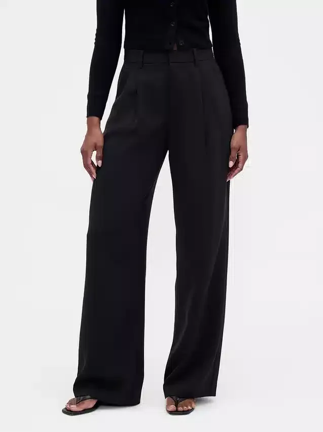 Curvy 365 Hoch taillierte Plisseehose
