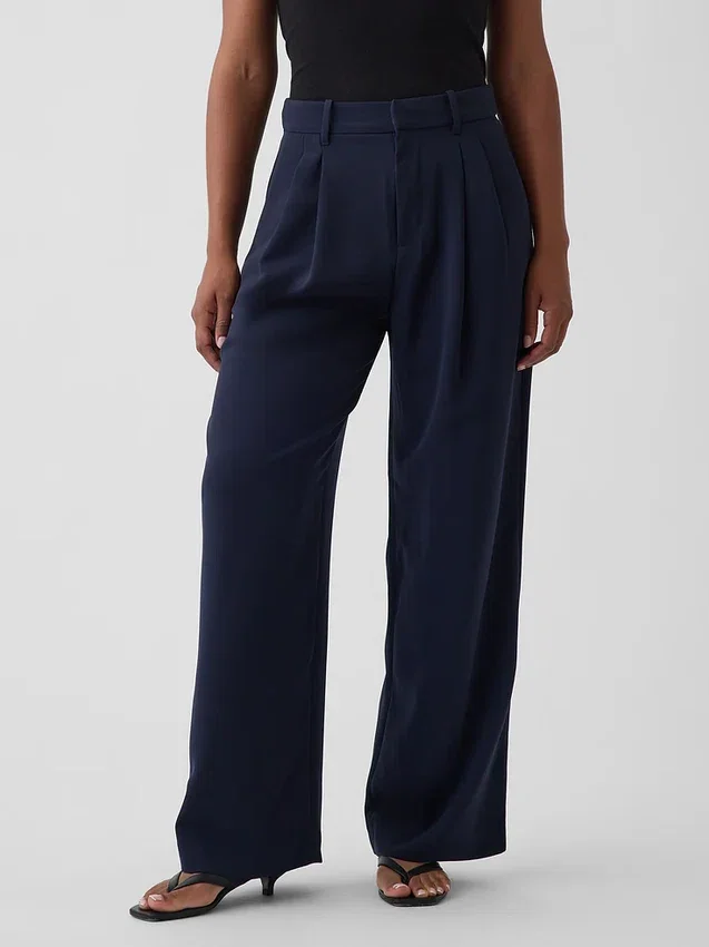 Curvy 365 Hoch taillierte Plisseehose