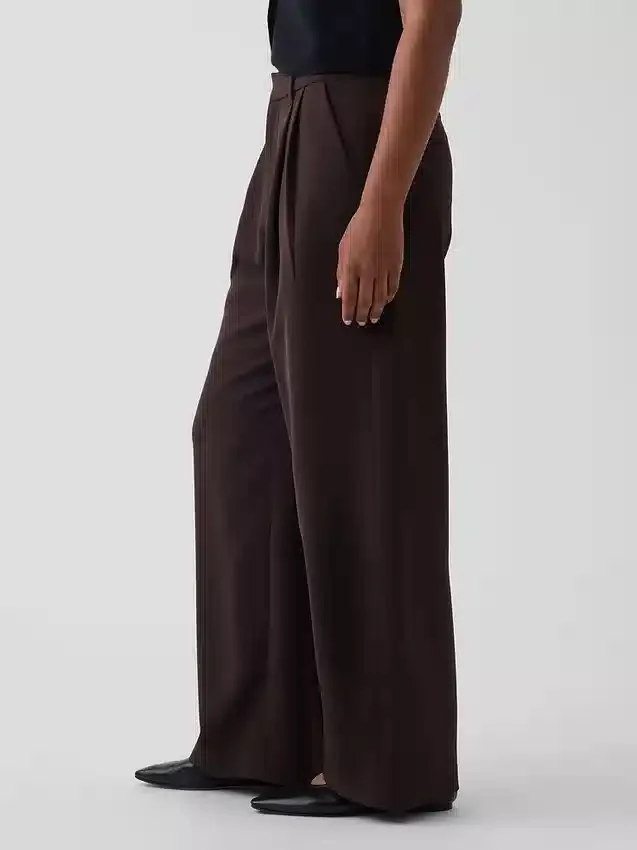 Curvy 365 Hoch taillierte Plisseehose