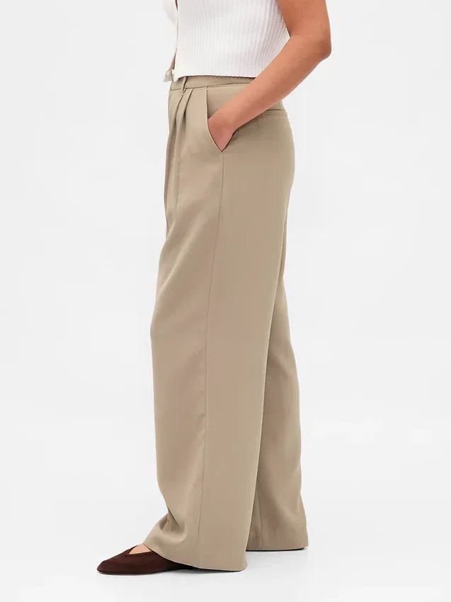 Curvy 365 Hoch taillierte Plisseehose
