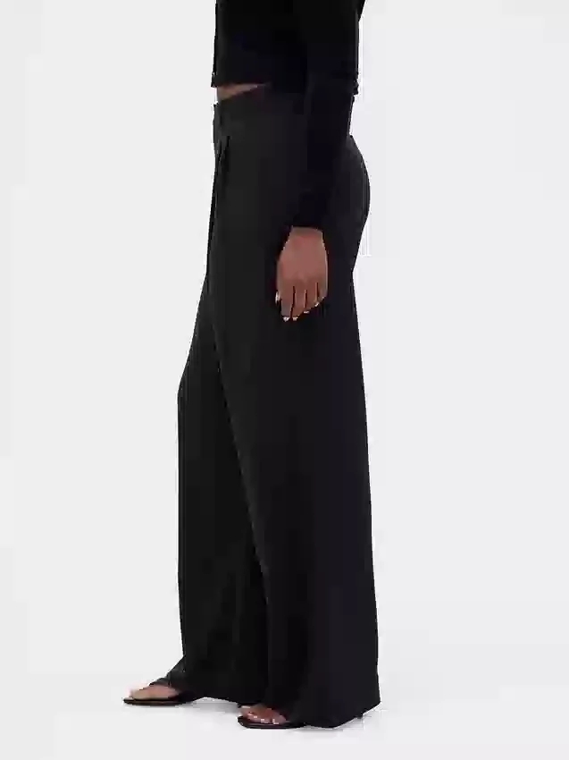 Curvy 365 Hoch taillierte Plisseehose