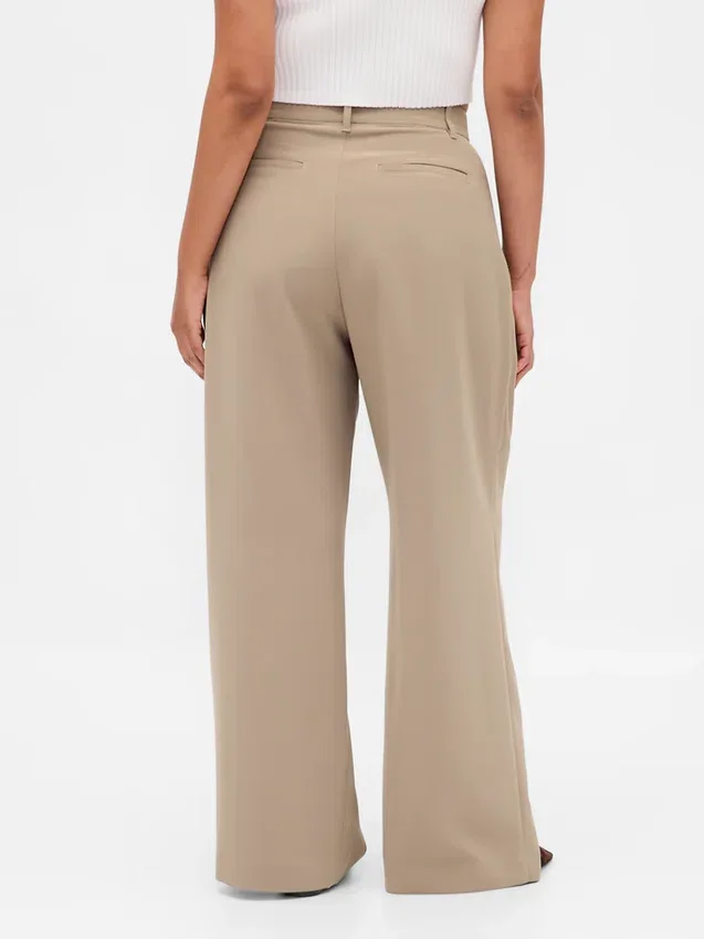 Curvy 365 Hoch taillierte Plisseehose