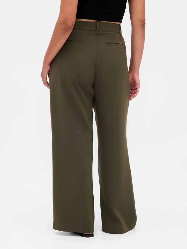 Curvy 365 Hoch taillierte Plisseehose