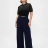 Curvy 365 Hoch taillierte Plisseehose