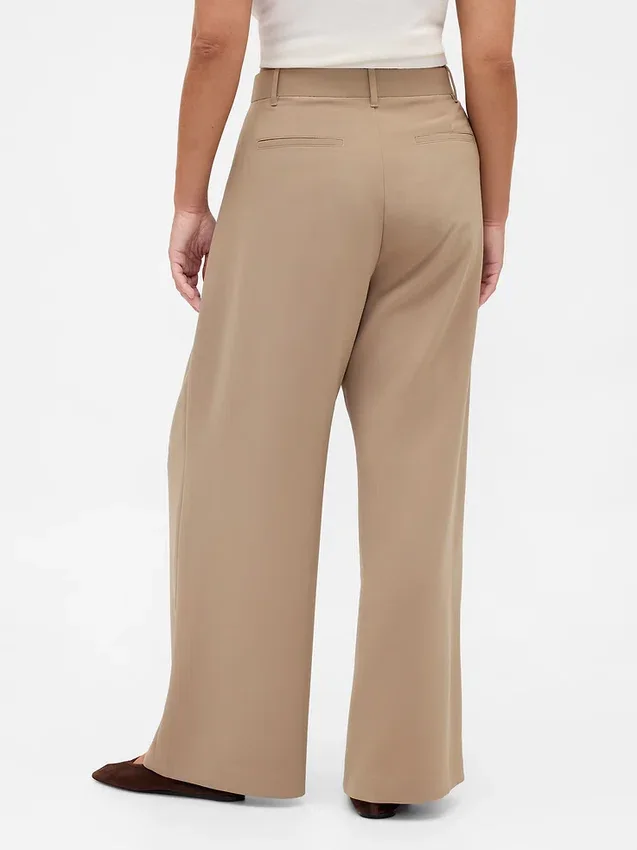 Curvy 365 Hoch taillierte Plisseehose