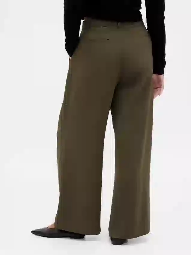 Curvy 365 Hoch taillierte Plisseehose