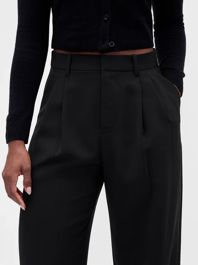 Curvy 365 Hoch taillierte Plisseehose