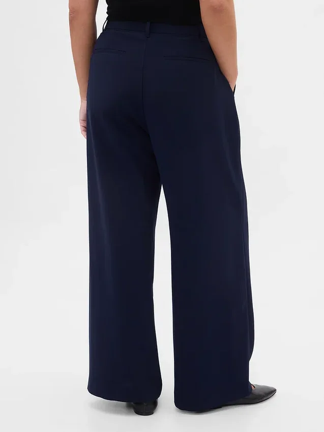 Curvy 365 Hoch taillierte Plisseehose