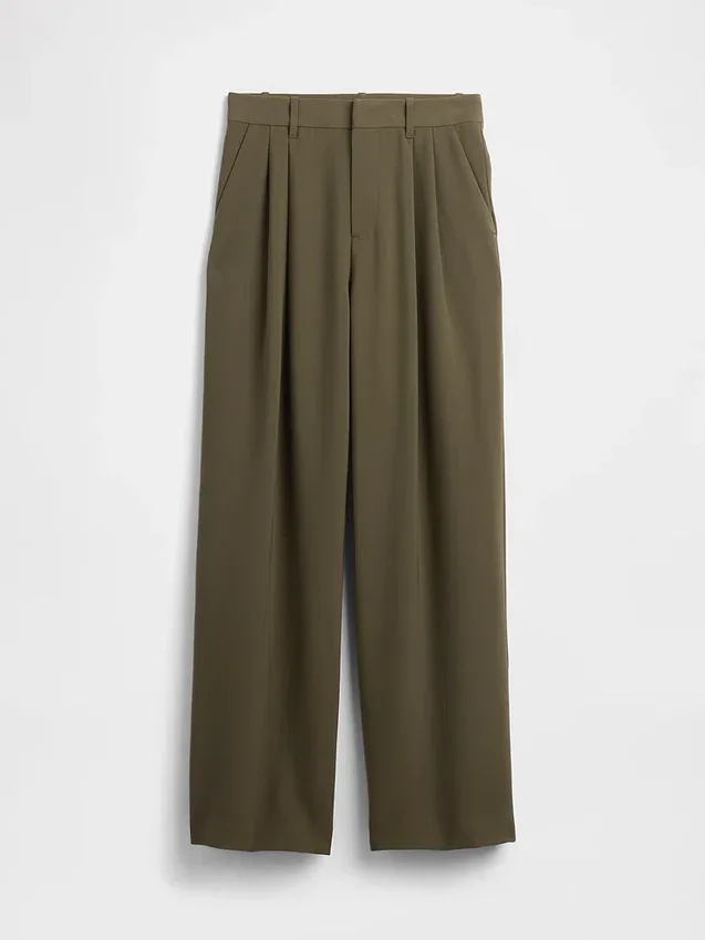 Curvy 365 Hoch taillierte Plisseehose