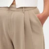 Curvy 365 Hoch taillierte Plisseehose