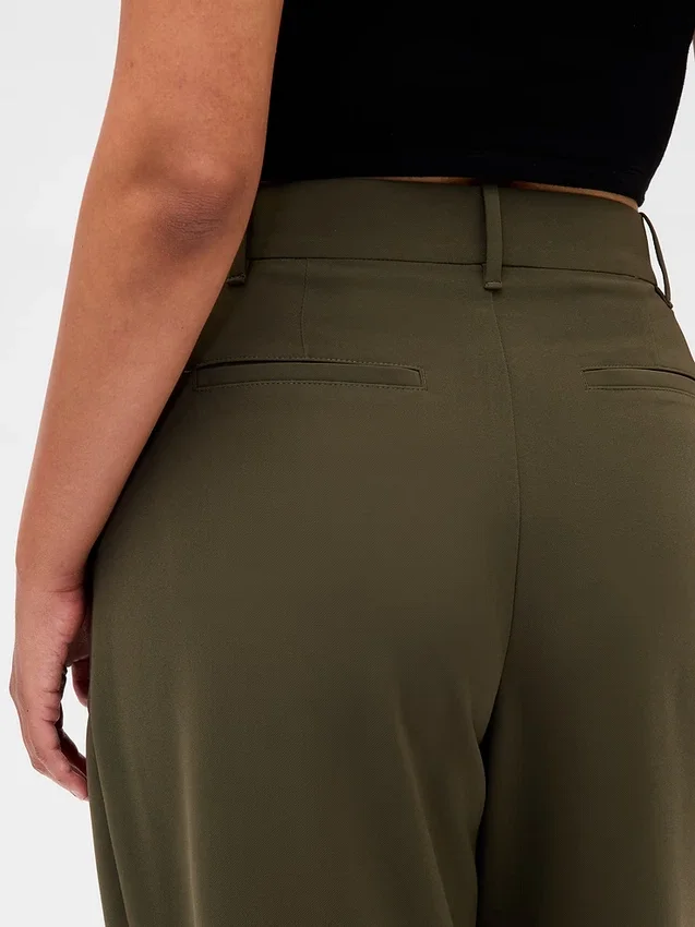 Curvy 365 Hoch taillierte Plisseehose