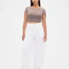 Curvy High Rise Barrel Jeans
