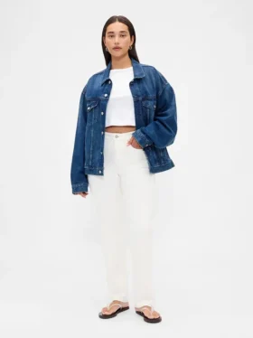 Curvy High-Rise-Jeans im 90er-Jahre-Slim-Straight-Schnitt