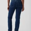 Curvy High-Rise-Jeans im 90er-Jahre-Slim-Straight-Schnitt