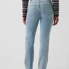 Curvy High-Rise-Jeans im 90er-Jahre-Slim-Straight-Schnitt