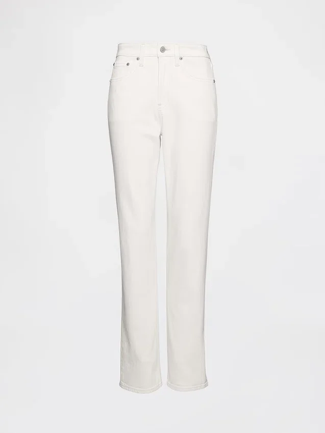 Curvy High-Rise-Jeans im 90er-Jahre-Slim-Straight-Schnitt