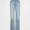 Curvy High-Rise-Jeans im 90er-Jahre-Slim-Straight-Schnitt