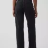 Curvy High Rise Stride Jeans mit weitem Bein