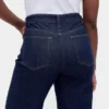 Curvy High Rise Stride Jeans mit weitem Bein
