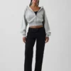 Curvy-Jeans mit niedriger Leibhöhe im lockeren 90er-Jahre-Stil