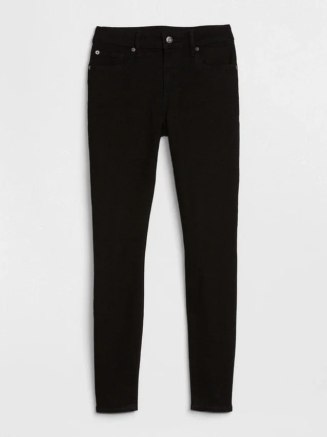 Curvy True Skinny Jeans mit mittlerer Leibhöhe