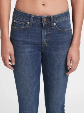 Curvy True Skinny Jeans mit mittlerer Leibhöhe