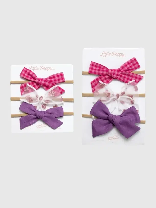 Das Taylor-Stirnband-Schleifen-Set