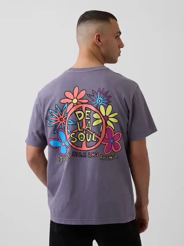 De La Soul T-Shirt mit Grafik in lockerer Passform
