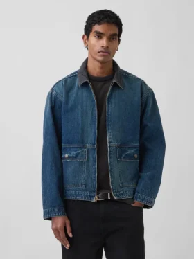 Denim-Arbeitsjacke