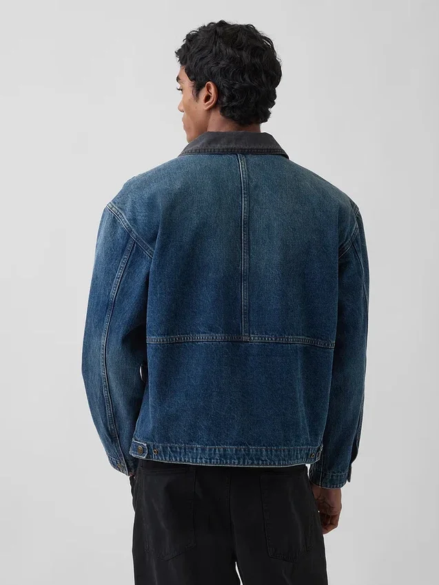 Denim-Arbeitsjacke