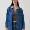 Denim-Barn-Jacke
