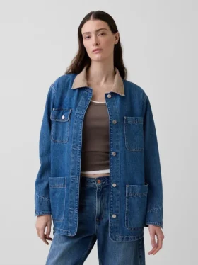 Denim-Barn-Jacke