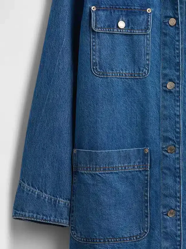Denim-Barn-Jacke