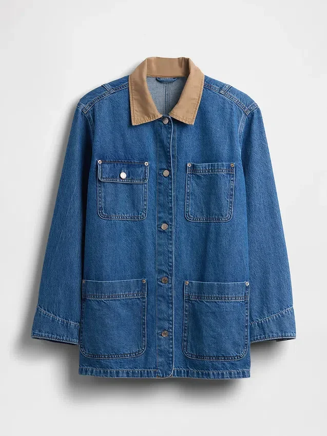 Denim-Barn-Jacke