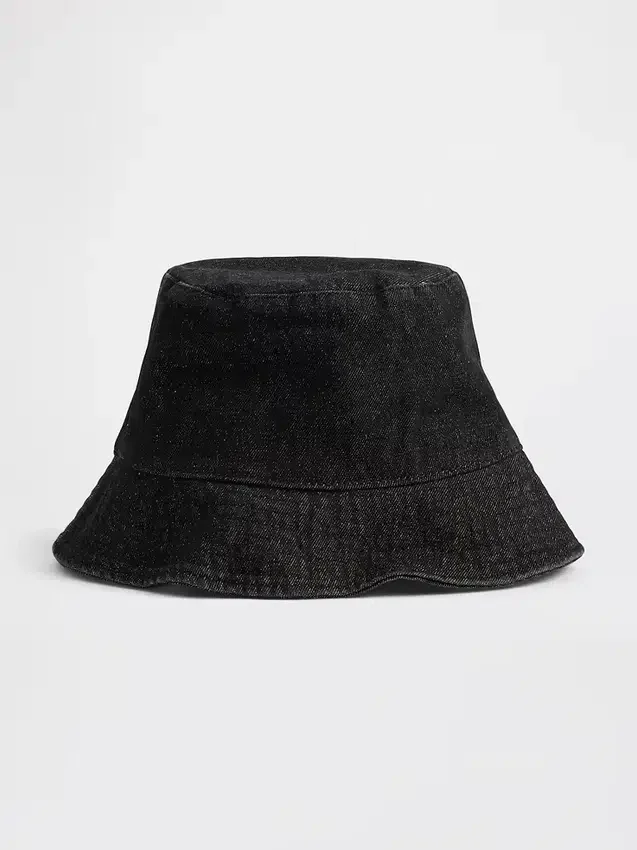 Denim-Bucket-Mütze