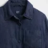 Denim-Daunenjacke