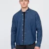 Denim-Hemd mit Taschen