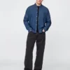 Denim-Hemd mit Taschen