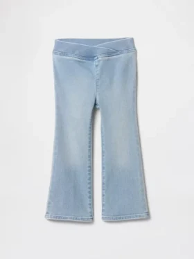 Denim-Jeggings mit ausgestelltem Bein für Baby & Kleinkind