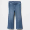 Denim-Jeggings mit ausgestelltem Bein für Baby & Kleinkind